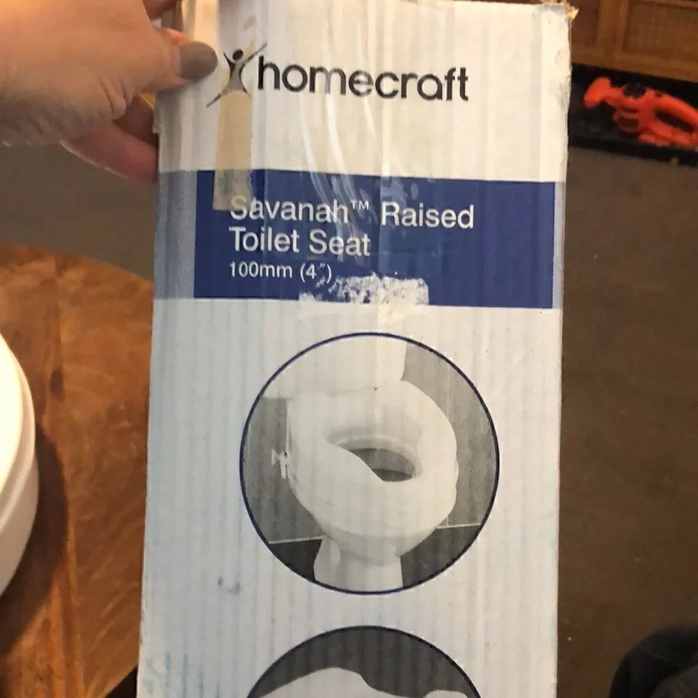 Homecraft Savanah Raised Toilet Seat 4”